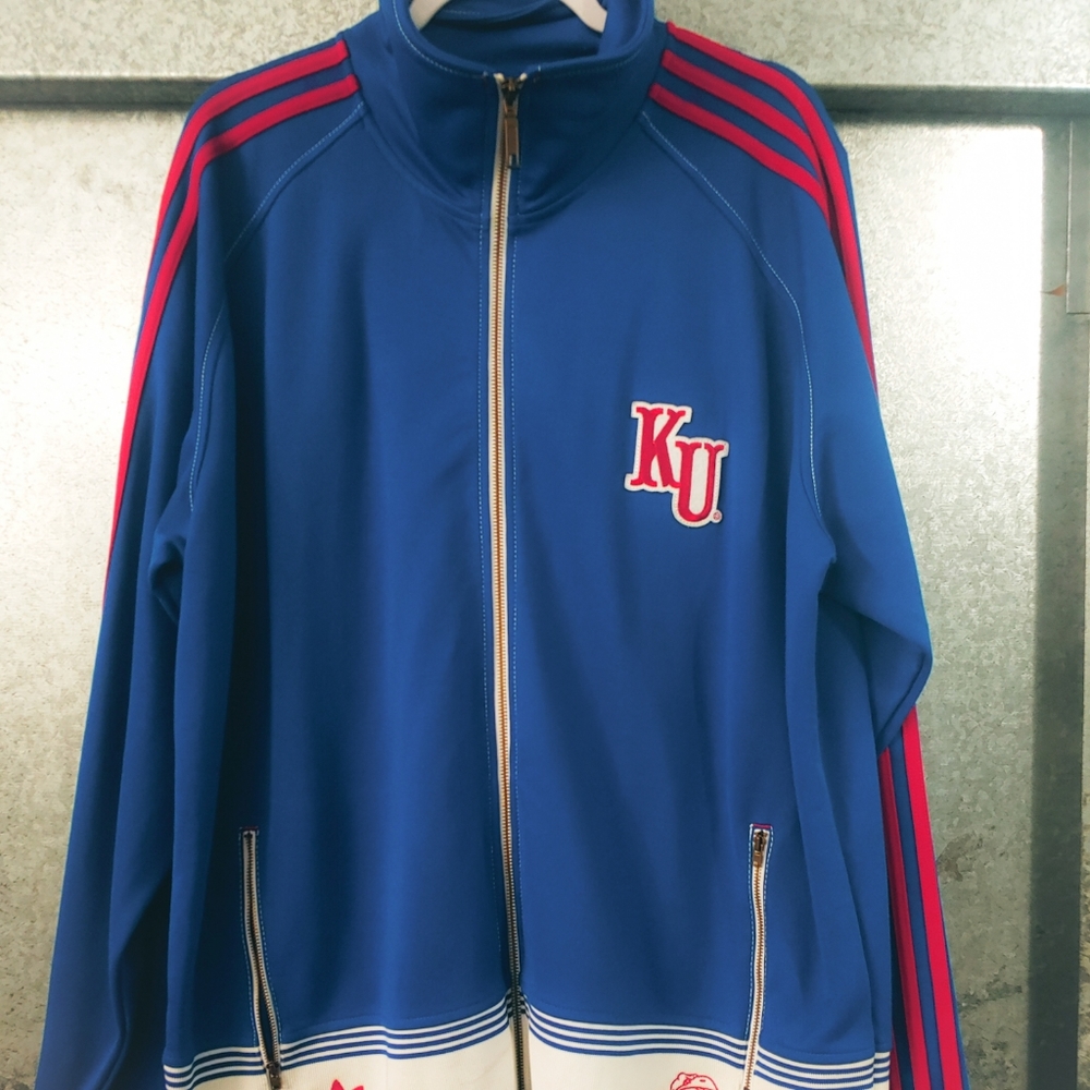 Adidas NCAA Kansas Jayhawks Jacket